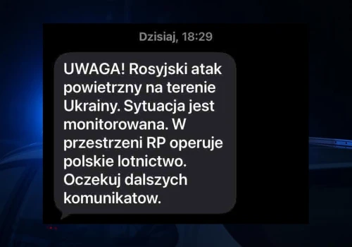 Alert RCB o ataku na Ukrainę wystraszył mieszkańców Zielonej Góry
