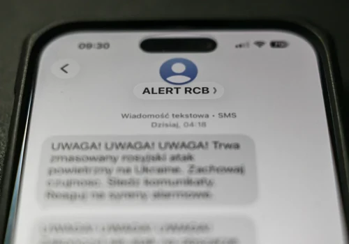 Atak Rosji na Ukrainę jak co dzień. Alert RCB trafił na zachód Polski
