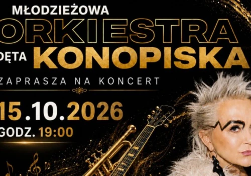 Młodzieżowa Orkiestra Dęta Konopiska wystąpi z Małgorzatą Ostrowską. Koncert w Filharmonii Częstochowskiej