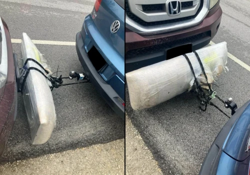 Pchanie zamiast holowania, na autostradzie – interwencja transportowej policji