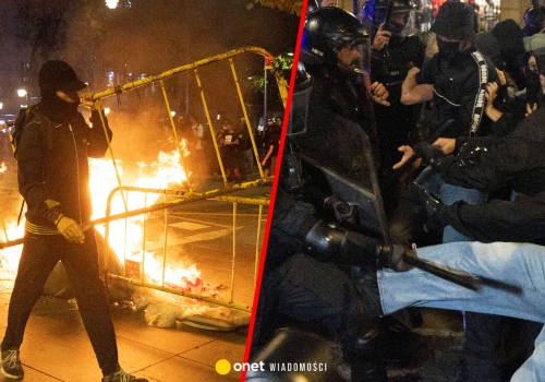 Nocne zamieszki w Barcelonie. Protest wymknął się spod kontroli