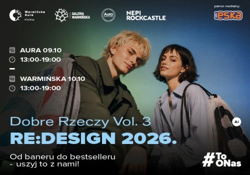 Przerób stary baner na designerski workoplecak! Warmińska Aura zaprasza na warsztaty upcyklingowe