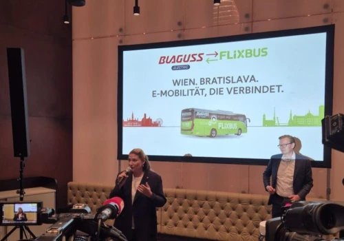 Flixbus uruchamia kurs BRATYSŁAWA – WIEDEŃ autobusem elektrycznym. 80 km, 66 przejazdów dziennie