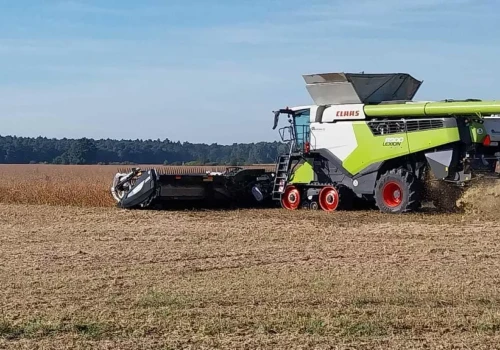 Kombajny ruszyły w soję. W Wielkopolsce zaczęły się zbiory