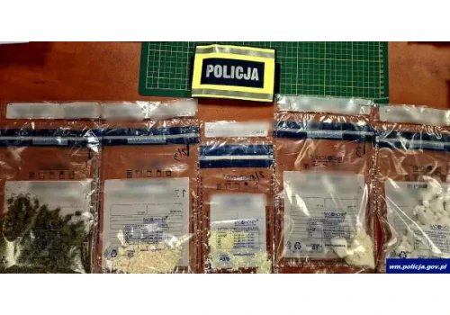 Zamrażarka i szafka na buty pełne narkotyków. 23-latek trafił do aresztu