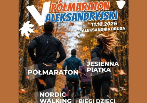Półmaraton, Jesienna Piątka i Bieg Kolorów. Aleksandria zaprasza na sportową niedzielę