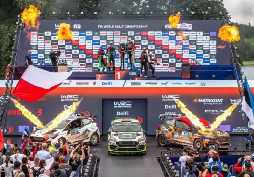 Wielki sukces w debiucie! Tymek Abramowski na podium Rajdowych Mistrzostw Świata WRC3