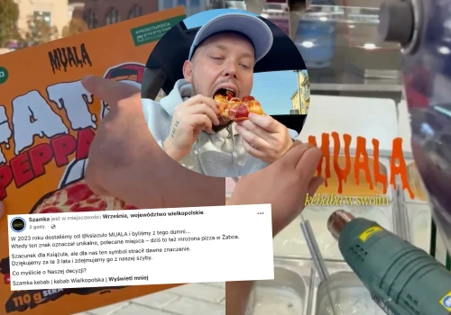 Restauracja pozbywa się swojej naklejki 