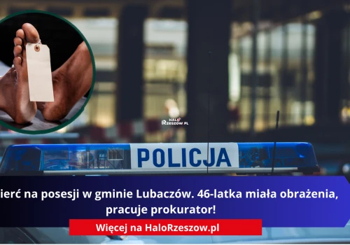 Śmierć na posesji w gminie Lubaczów. 46-latka miała obrażenia, pracuje prokurator!