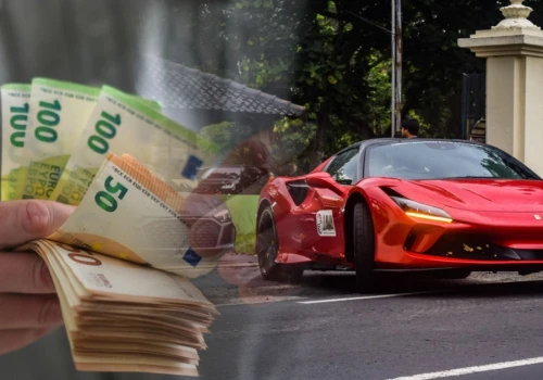 780 tys. euro długu, a pod domem Ferrari. Służby wkroczyły do akcji