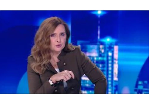 Dziennikarka nie kryła emocji. 