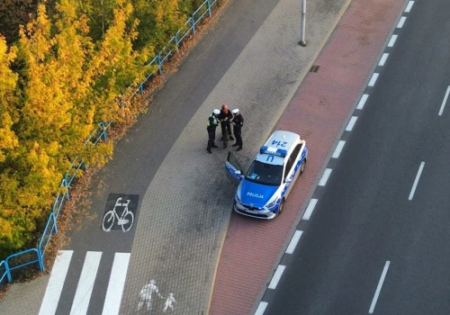 Poranna akcja drogówki w Kaliszu. Policjanci prowadzą prewencyjne działania „NURD”