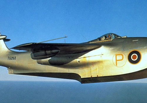 Saunders-Roe SR.A/1 – myśliwski wodnosamolot o napędzie odrzutowym