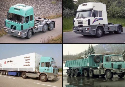 Ciągniki siodłowe Tatra 815: 6×4 pusher, Euro 2, ABS, V8 Deutza i inne ciekawostki