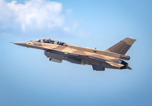 Pierwszy marokański F-16D Block 72 oblatany