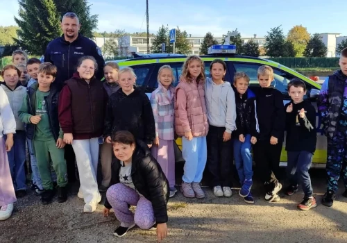 Szkoła w Okonku świeci przykładem. Akcja “Odblaskowa Szkoła”