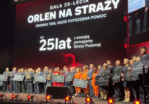 Zabezpieczone: 25 lat programu ORLEN na Straży. Byliśmy na jubileuszowej gali w Warszawie