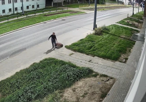 Ciągnęła zwłoki psa po ulicy. Policja szuka tej kobiety