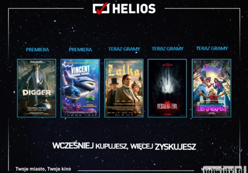 Moc różnorodnych seansów w kinach Helios