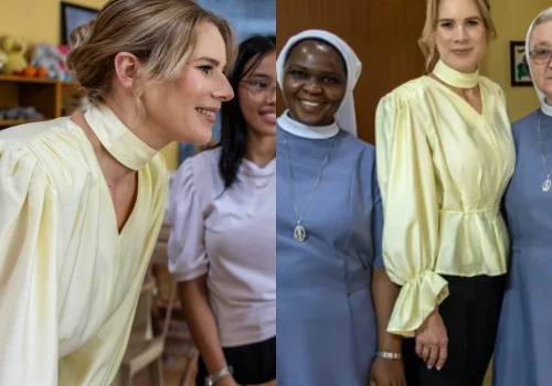 Nawrocka zadała szyku w Manili. Stylistka ma jedno 