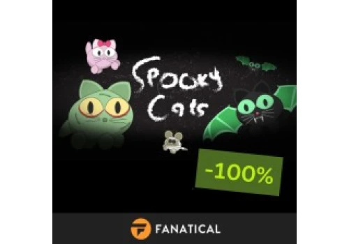Odbierz grę Spooky Cats za darmo (klucz Steam) i przygotuj się na Halloween z Fanatical!