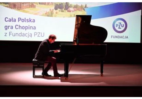Muzyka Chopina wybrzmiała w Rypinie. Wystąpił Michał Szymanowski