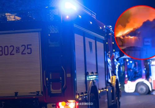 Duży pożar w Jastrzębiu-Zdroju. Słup dymu nad miastem