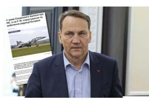 Burza po wywiadzie Sikorskiego o samolotach dla Ukrainy. MSZ prostuje