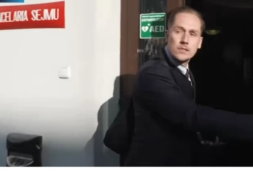 Skandaliczne zachowanie posła Konrada Berkowicza. Sprawa ma się skończyć w sądzie