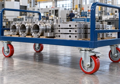 Jak usprawnić transport w zakładzie produkcyjnym? Znaczenie zestawów kołowych