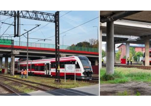 Tragedia pod wiaduktem w Pile. Pociąg potrącił mężczyznę