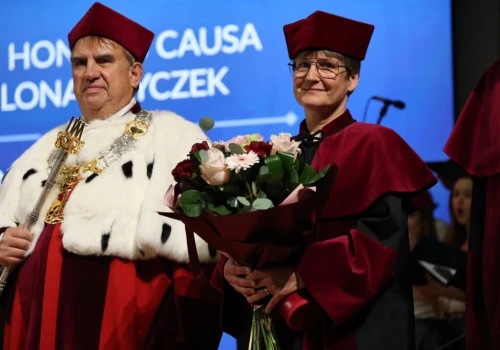 Prof. Ilona Kryczek z tytułem doktora honoris causa UMLub
