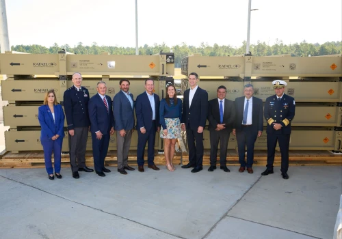 Pierwszy pocisk Tamir systemu Iron Dome wyprodukowany w USA