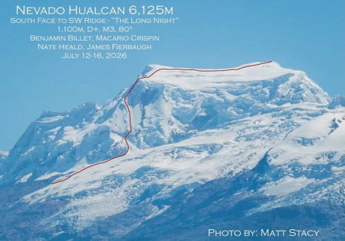 „The Long Night” – nowa droga na Hualcánie w Cordillera Blanca