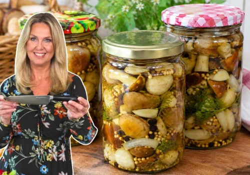 Ewa Wachowicz wrzuca to warzywo do grzybów w occie. Hit tej jesieni