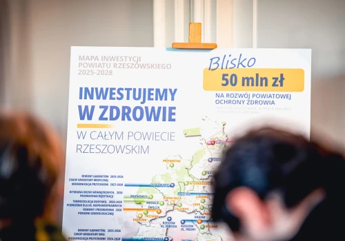 Blisko 50 mln zł na ochronę zdrowia w powiecie rzeszowskim. Inwestycje obejmą przychodnie i szpitale