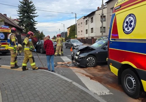 72-latek spowodował kolizję w Jaworznie. Dostał 1500 zł mandatu