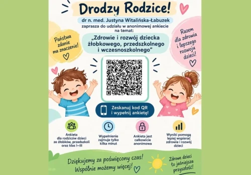 Zdrowie i rozwój najmłodszych dzieci. Rodzice z Jaworzna mogą wypełnić ankietę