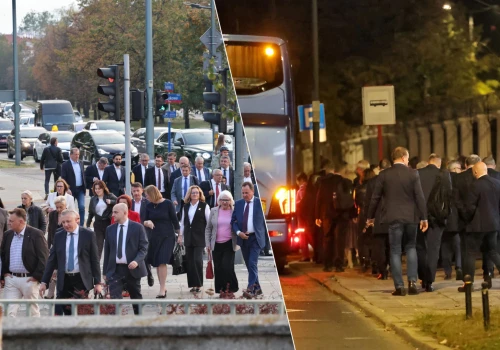 Wielki marsz na Nowogrodzką. Wiemy, co działo się za zamkniętymi drzwiami