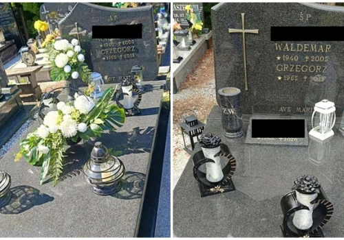 Okradli grób z nowych stroików. To jest przestępstwo