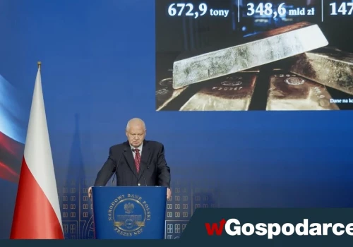 Złoto Glapińskiego. Przybyło kolejne 24,9 tony!