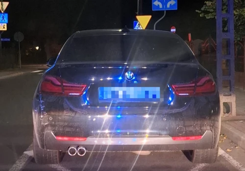 Drift na drodze publicznej zakończył się mandatem i utratą prawa jazdy