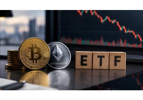 Bitcoinowe ETF tracą 487 mln dolarów