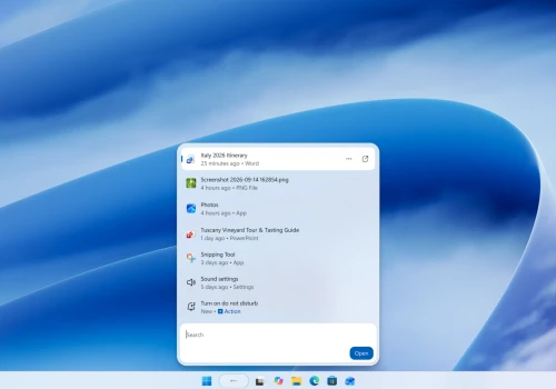 Windows 11 poprawia wyszukiwarkę. Działa szybciej i wykonuje polecenia