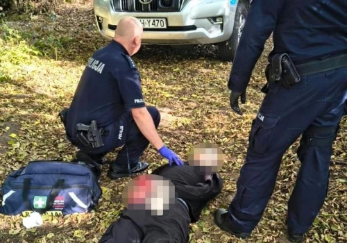 Atak w Ostrołęce. 9 rannych, 19-latek z ładunkiem wybuchowym w plecaku