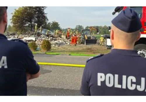 Eksplozja w domu jednorodzinnym. W gruzach znaleziono ciało