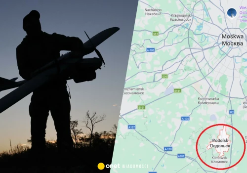 Atak dronów pod Moskwą, lotniska masowo odwołują loty. 