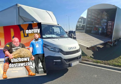 Na trasie S19 zatrzymano dostawczaka, którego ładowność przekroczono aż o 650%