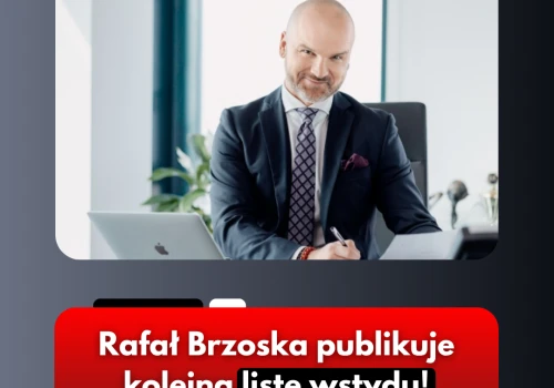 Rafał Brzoska publikuje kolejną listę wstydu!