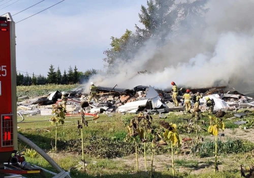 Potężny wybuch na Lubelszczyźnie. Ciało 75-latka pod gruzami domu